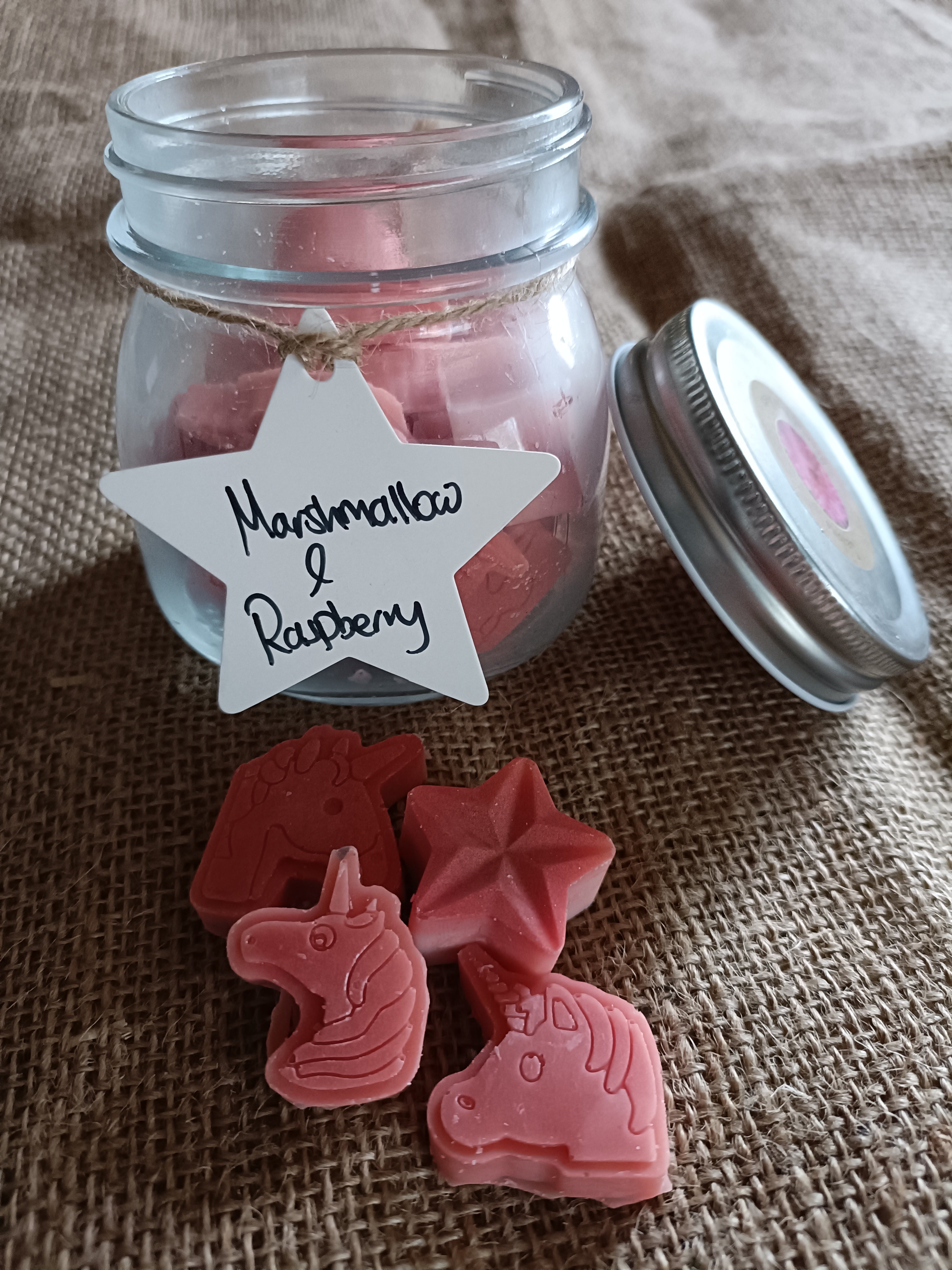 Marshmallow & Raspberry Wax Melts