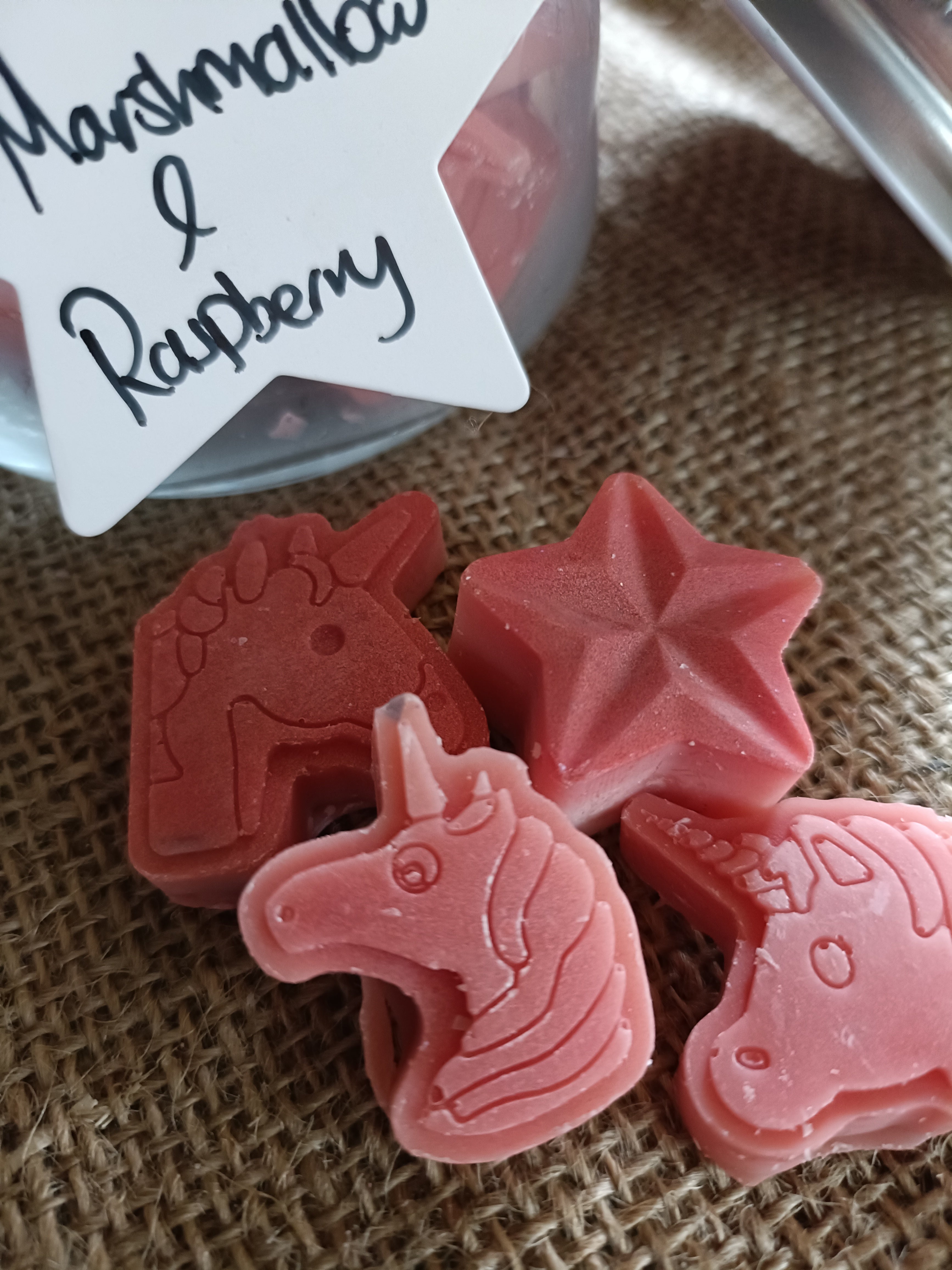 Marshmallow & Raspberry Wax Melts