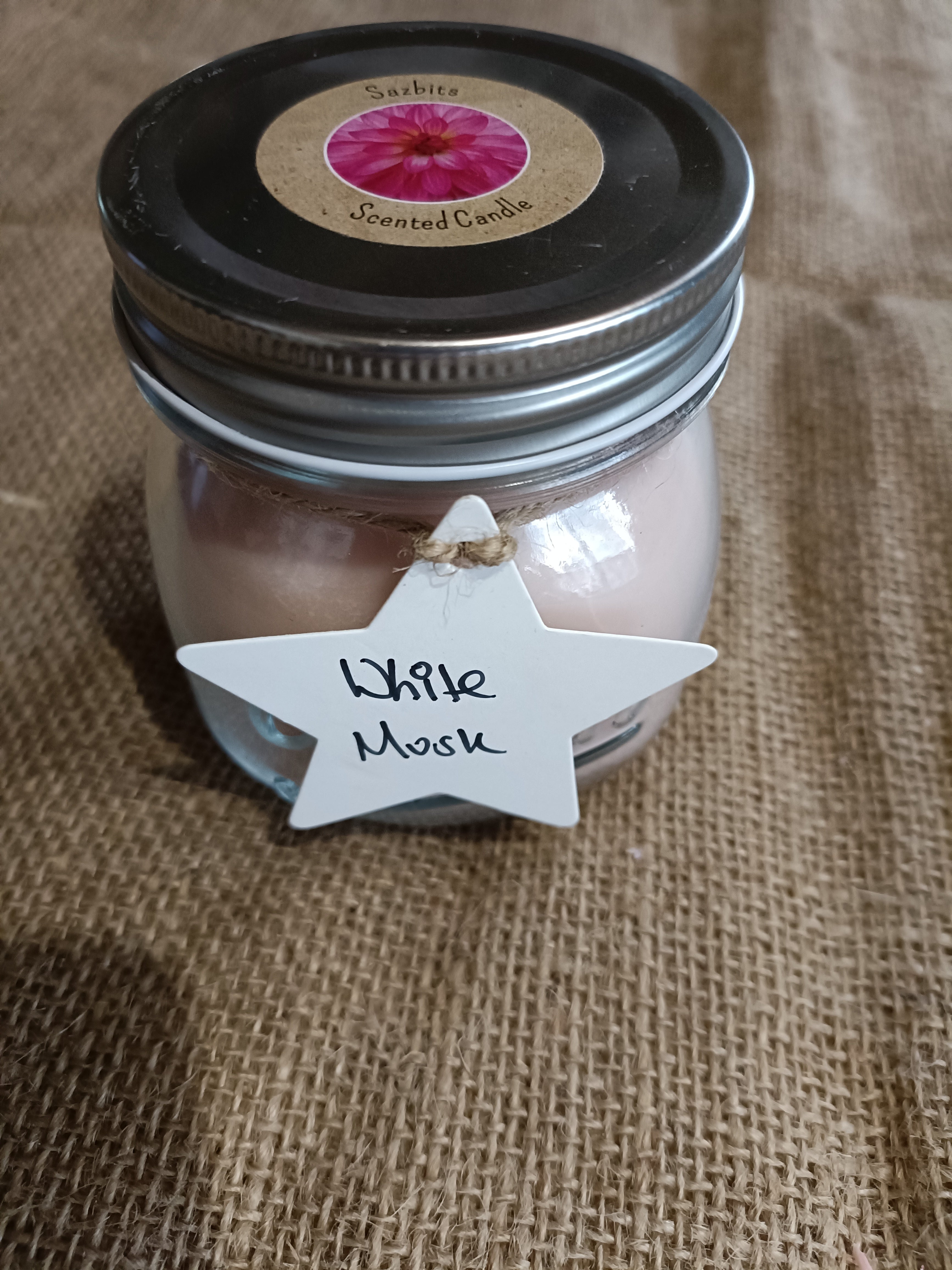 White Musk Large Candle