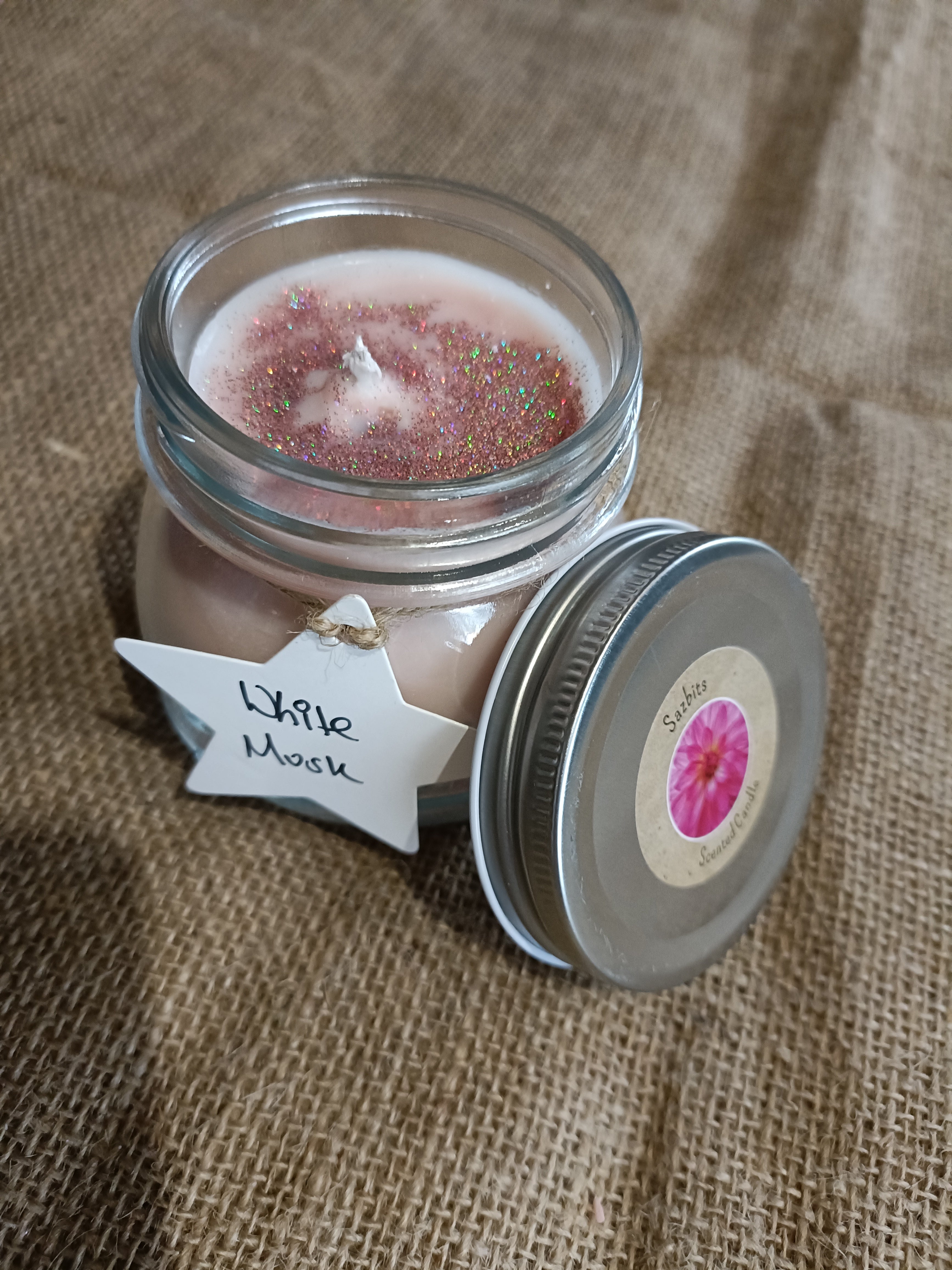 White Musk Large Candle