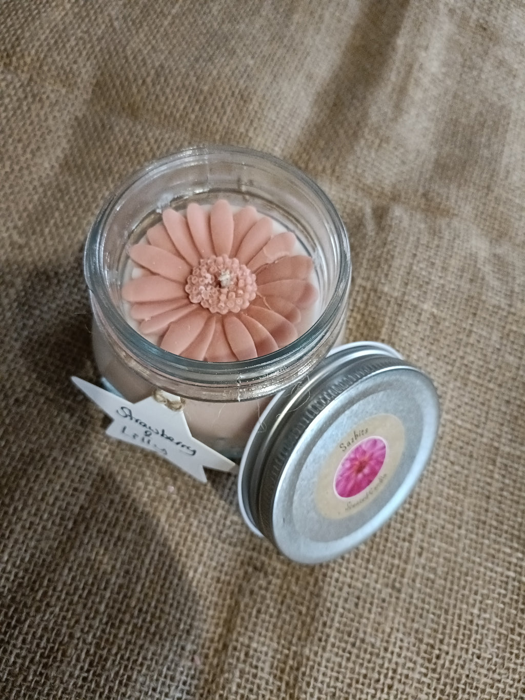 Strawberry & Lilly Large Candle