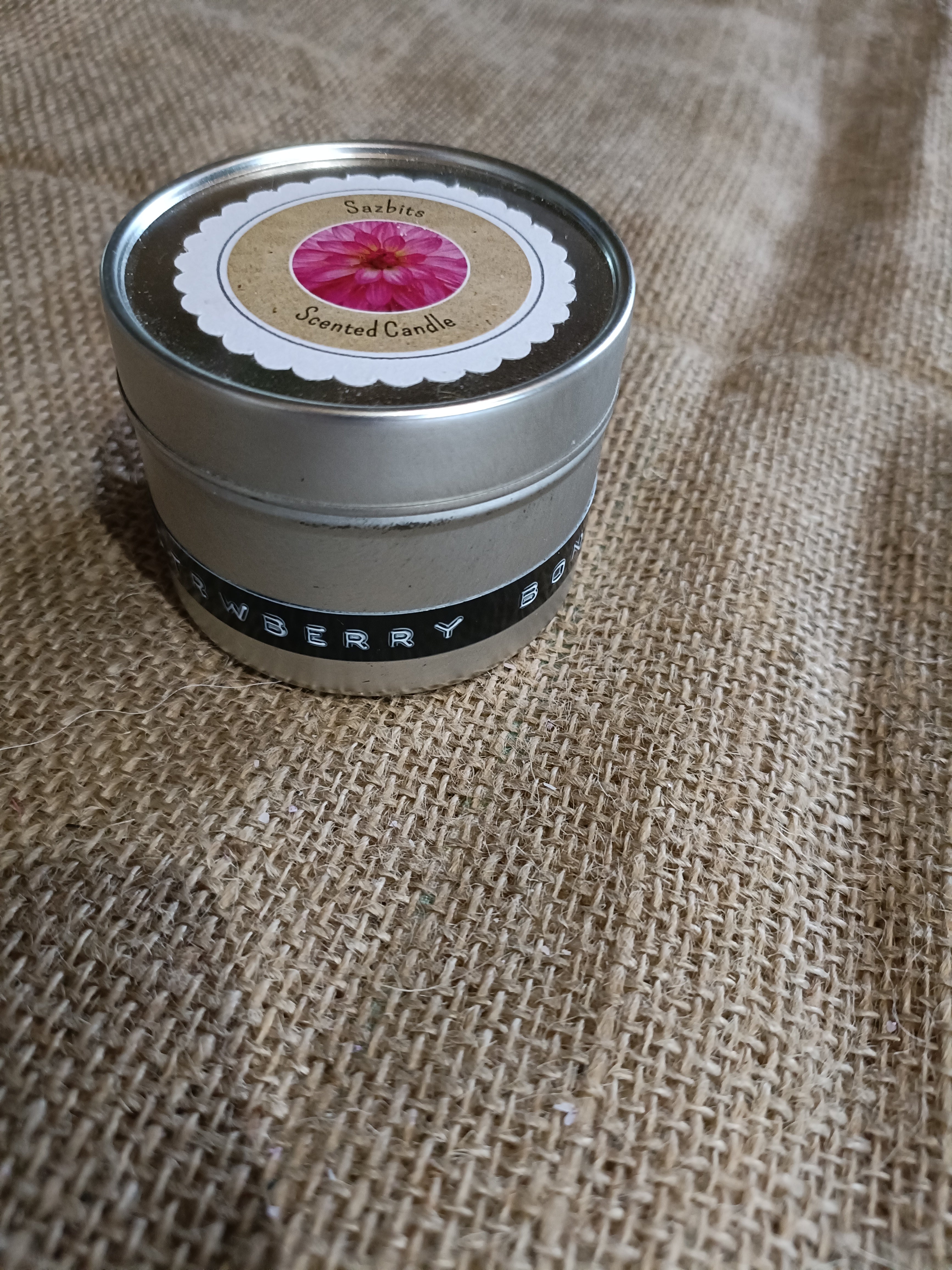 Strawberry BonBon Small Candle