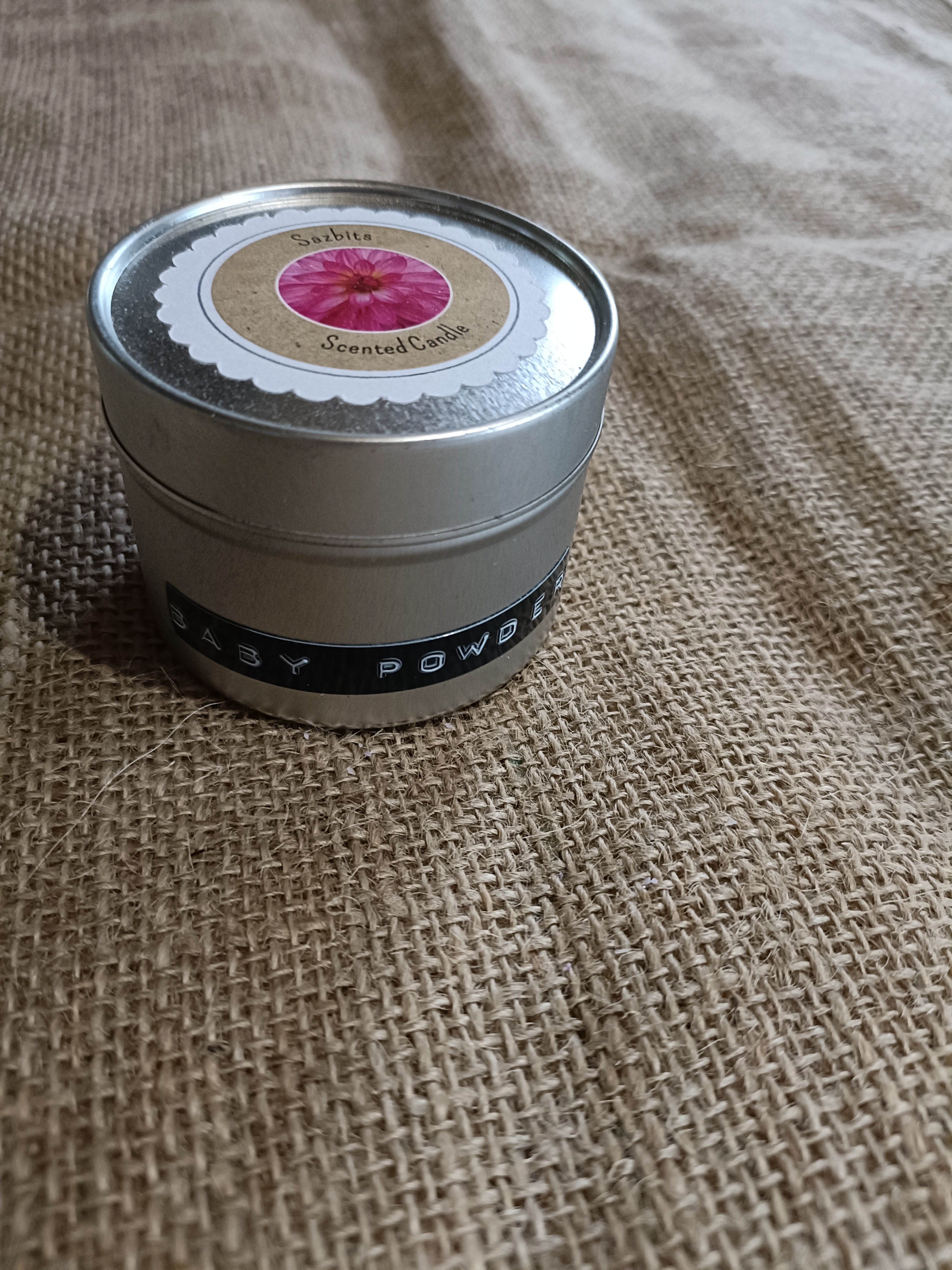 Baby Powder Small Candle