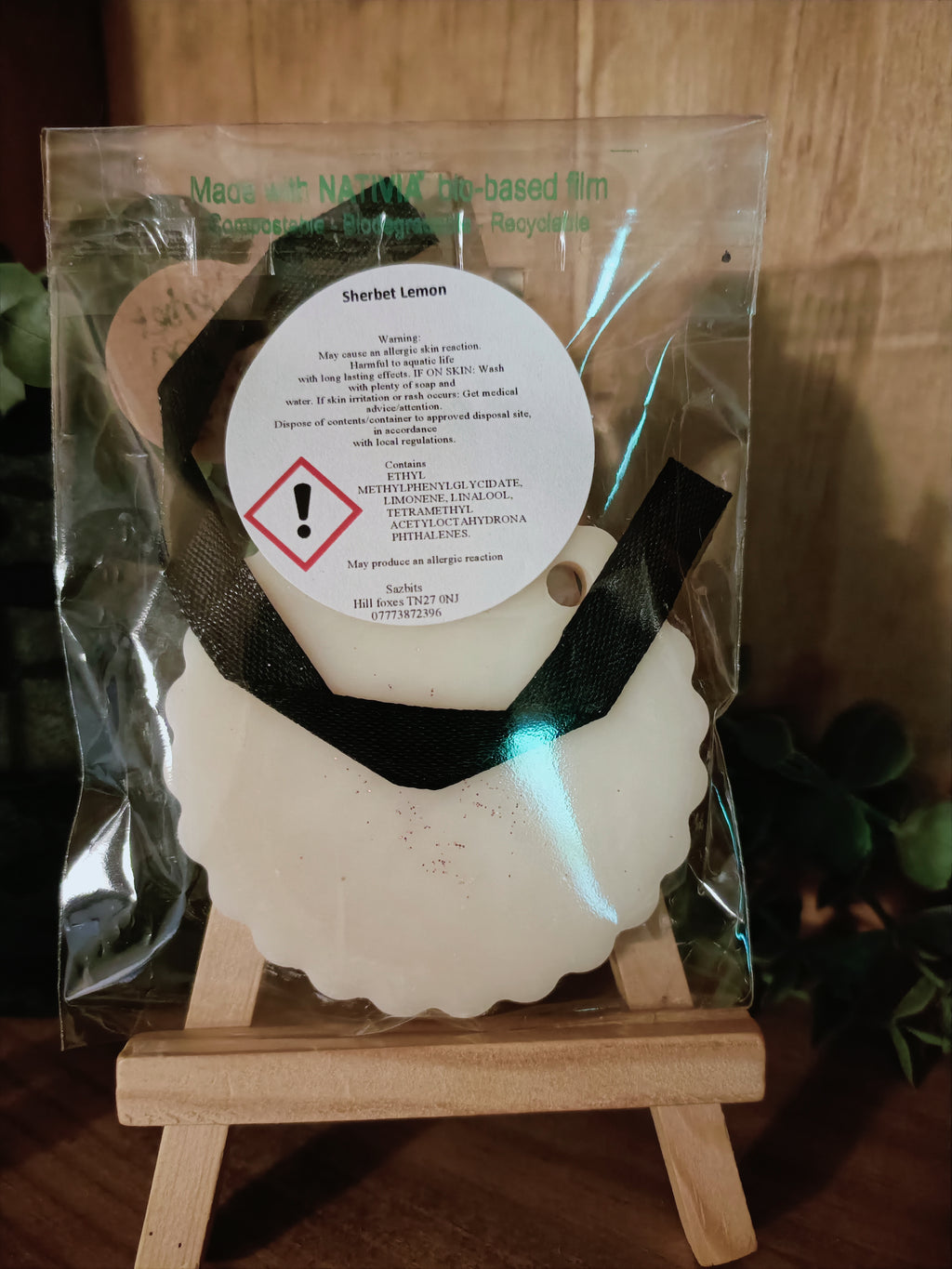Sherbet Lemon Wax Wardrobe Freshener
