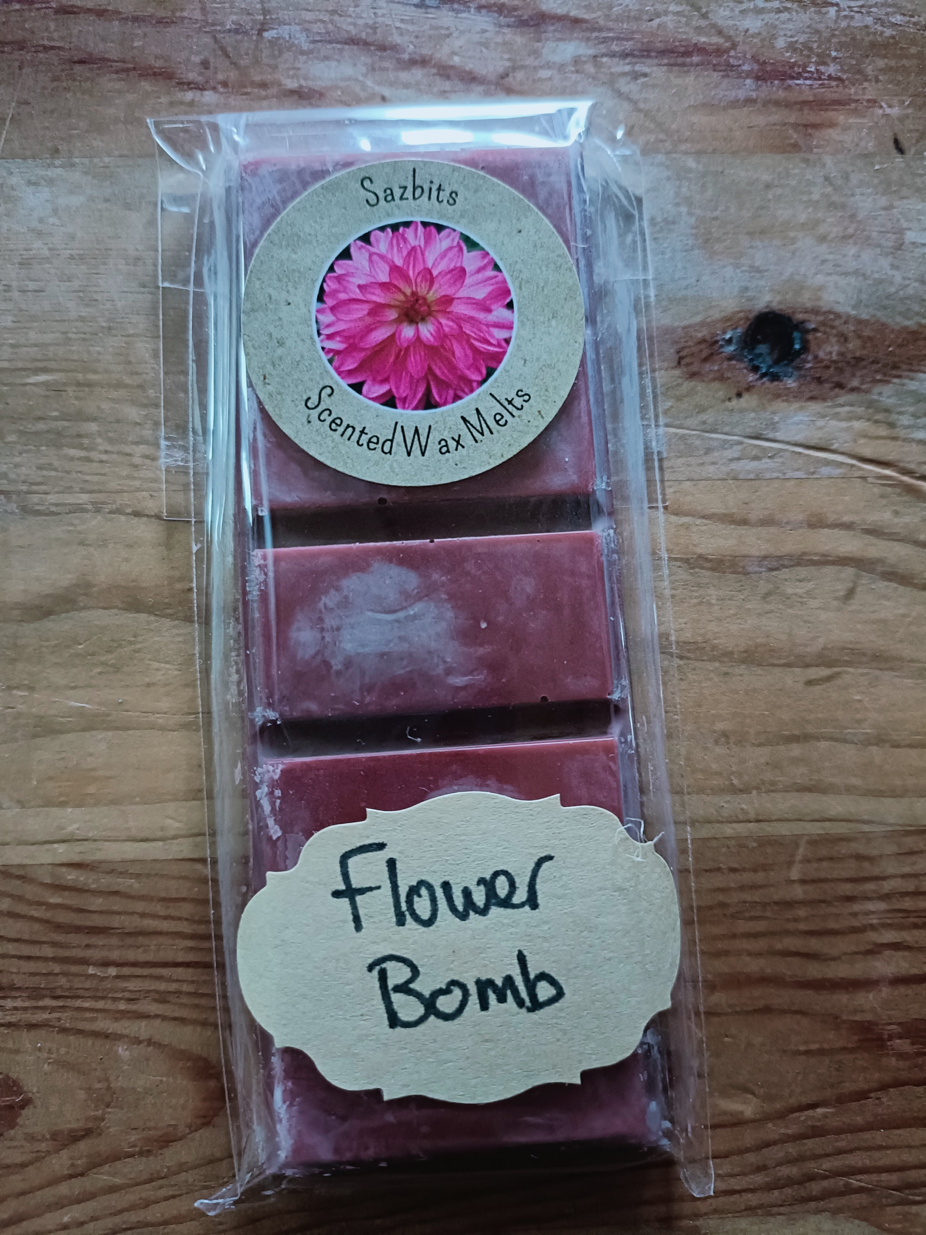 Flower Bomb Wax Melt Snap Bar