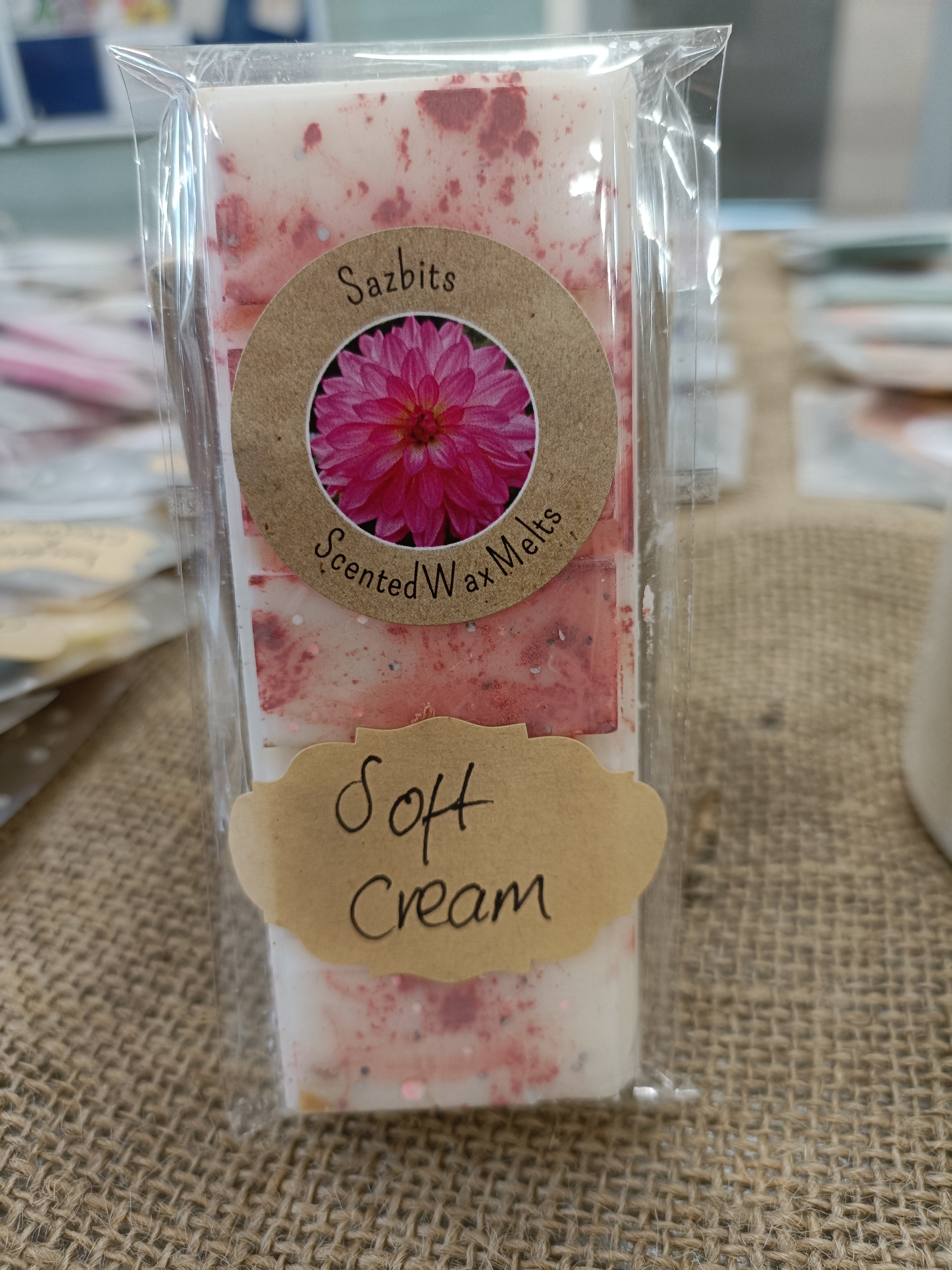 Soft Cream Wax Melt Snap Bar