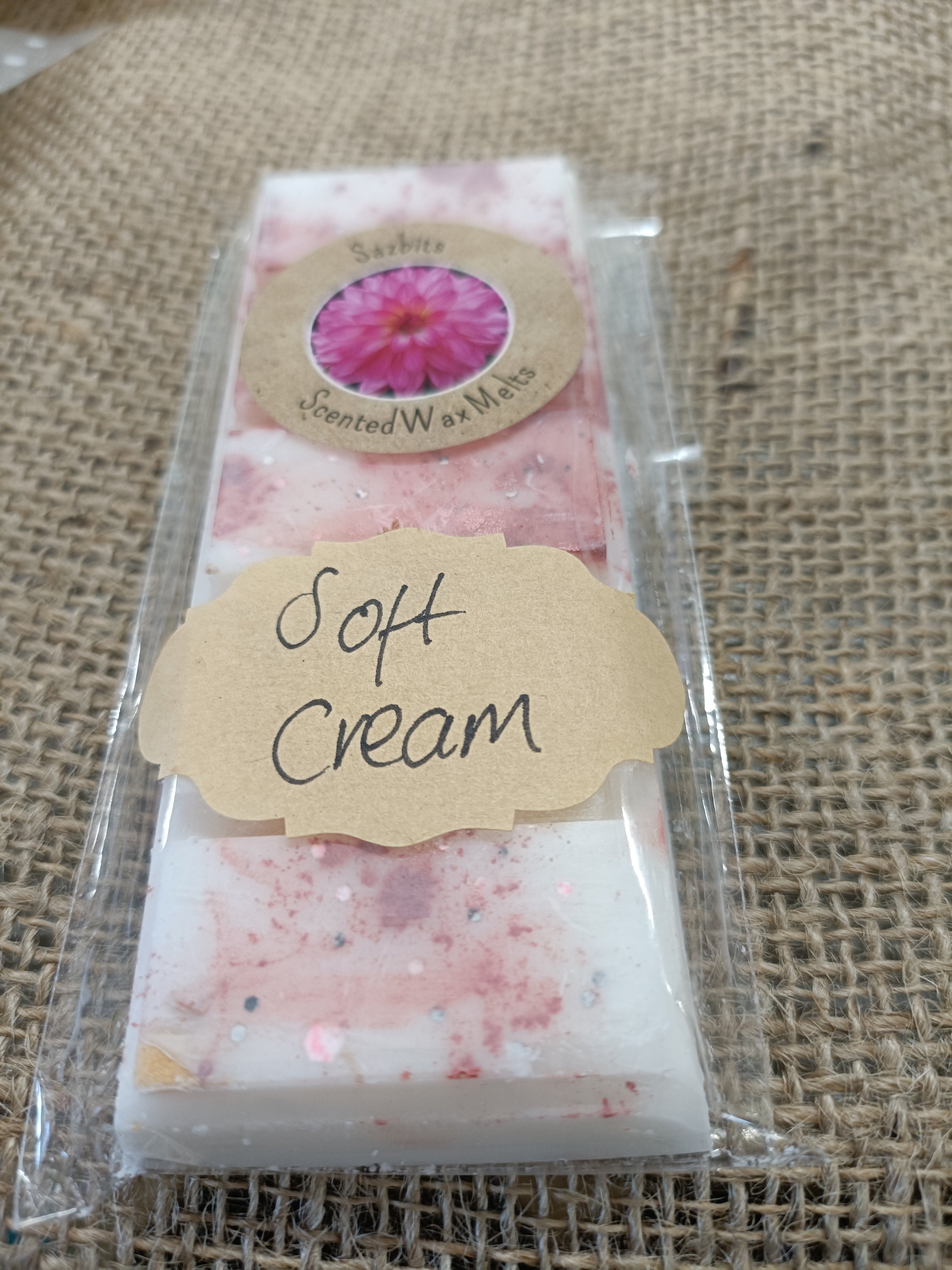 Soft Cream Wax Melt Snap Bar