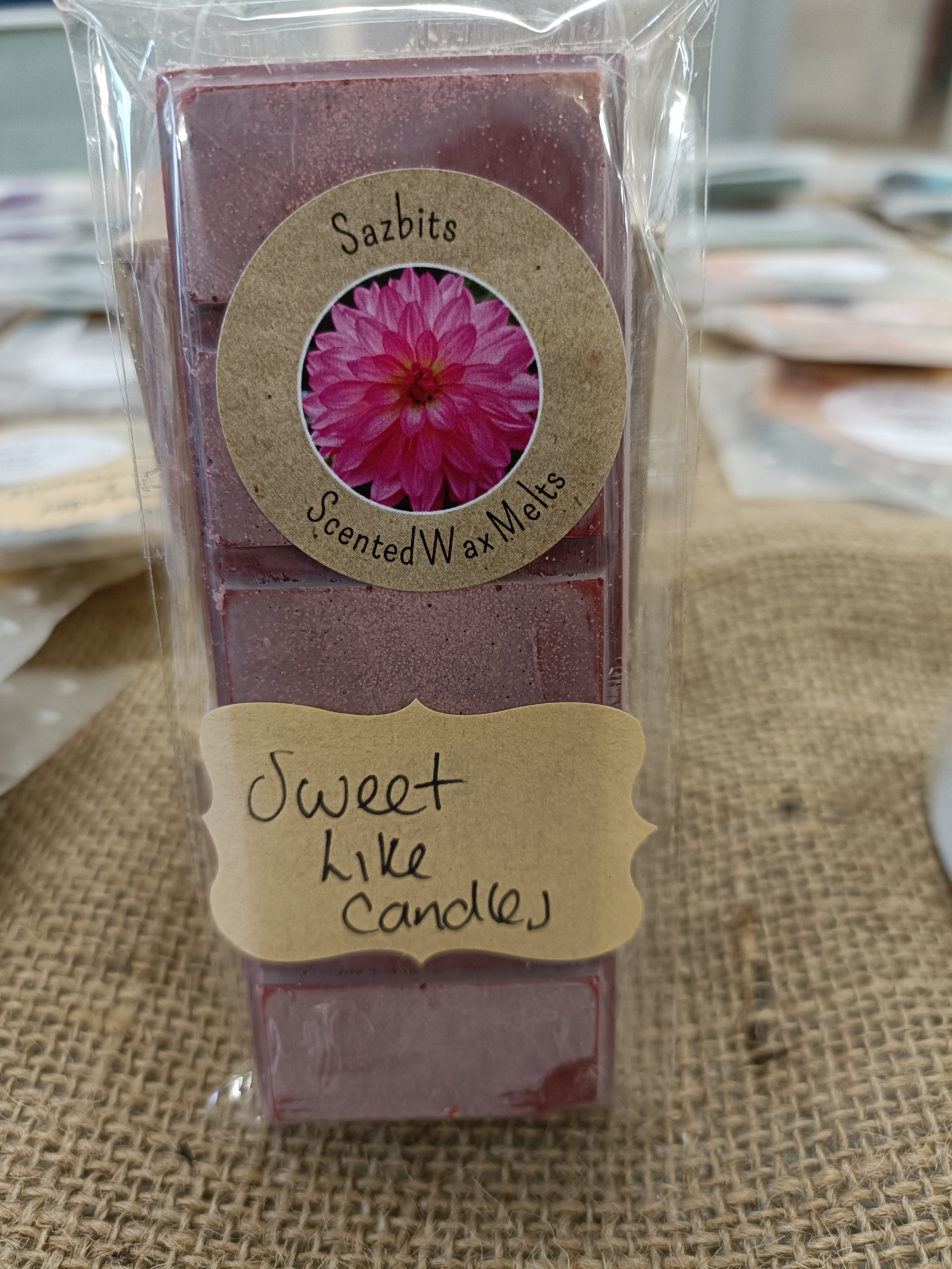 Sweet Like Candles Wax Melt Snap Bar