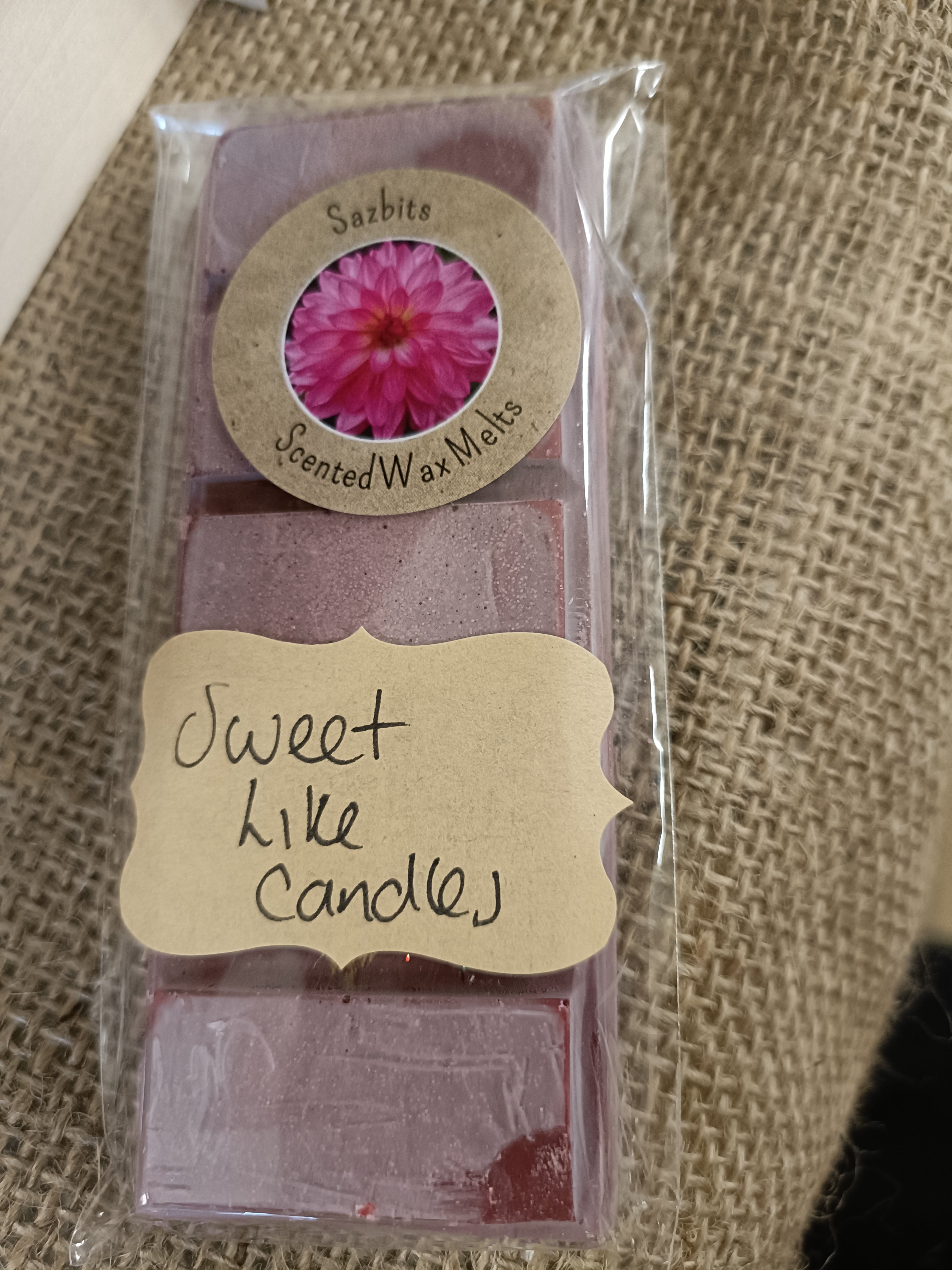 Sweet Like Candles Wax Melt Snap Bar