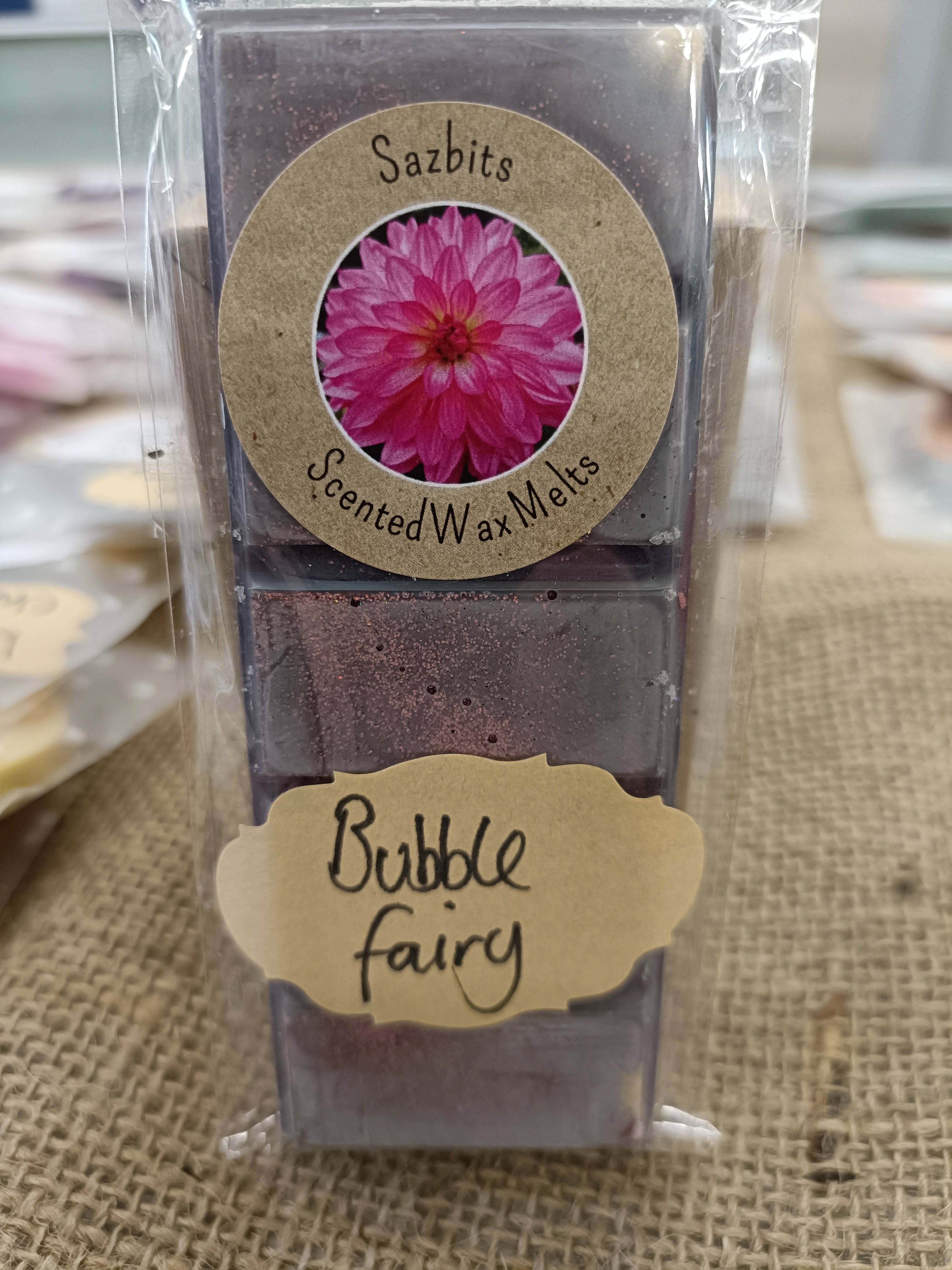 Bubble Fairy Wax Melt Snap Bar
