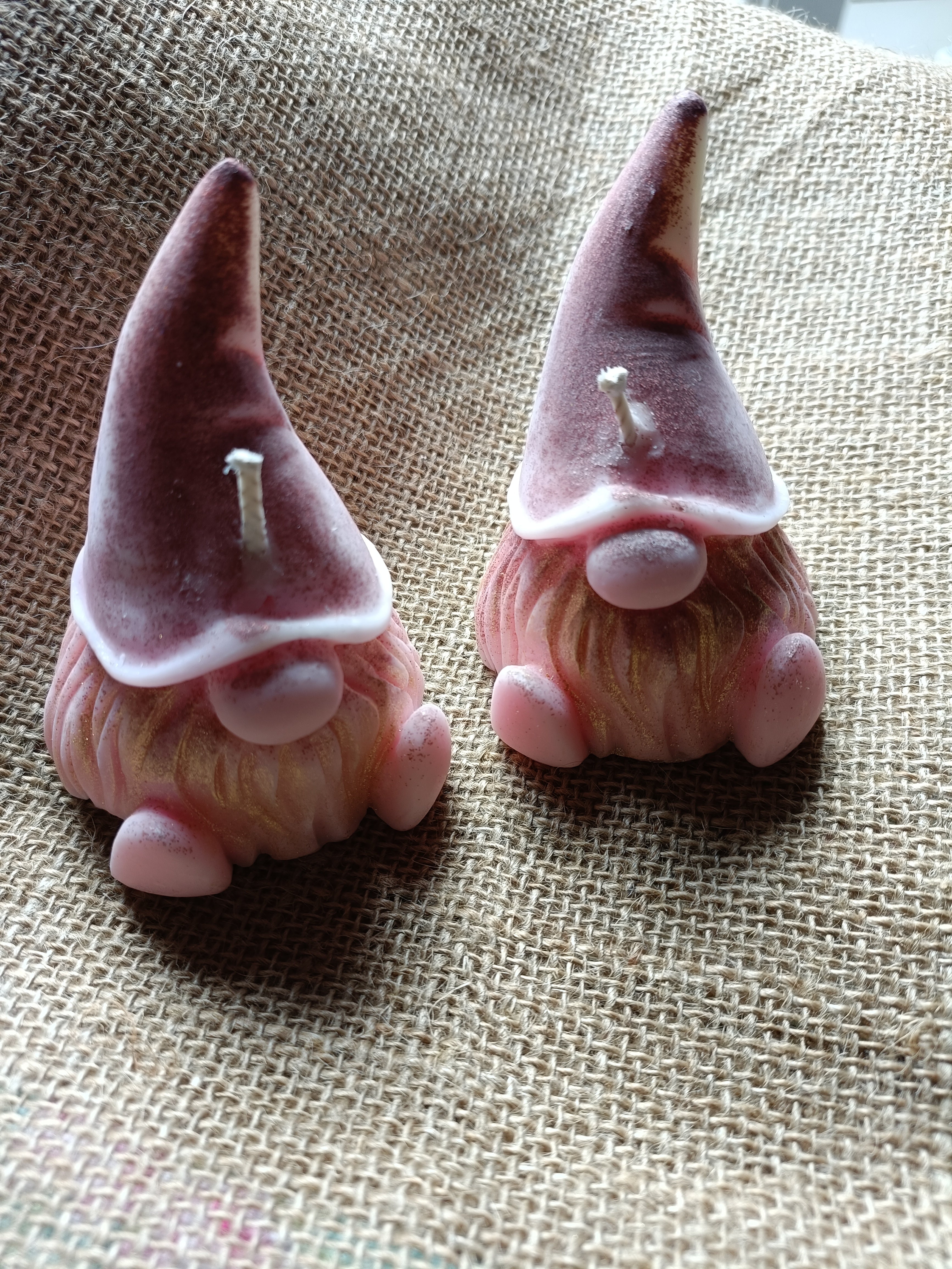 Pair of Soft Cream scented Gonks