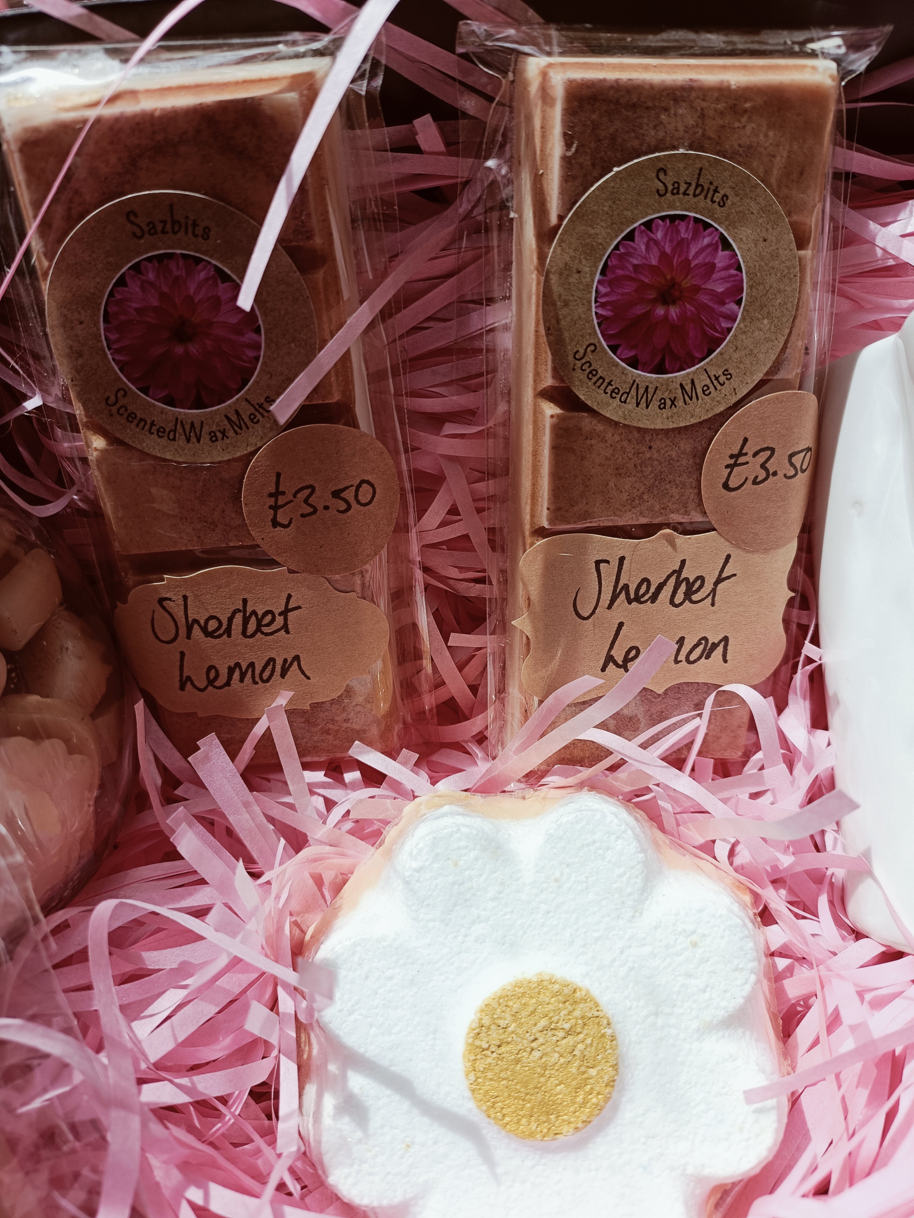 Sherbet Lemon Hamper Box