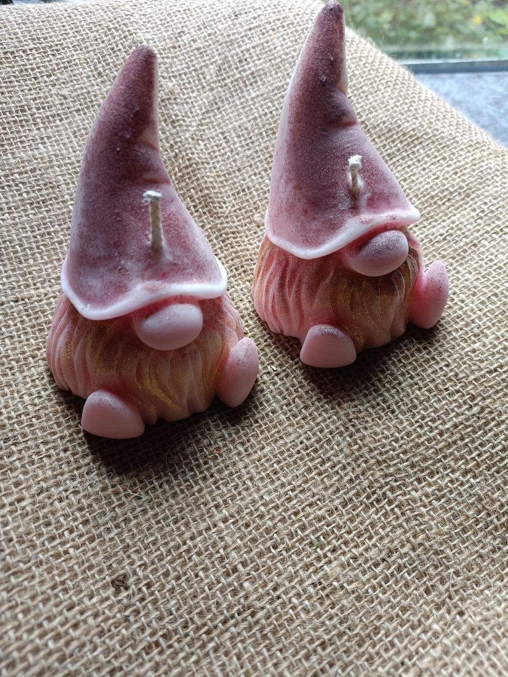 Pair of Soft Cream scented Gonks