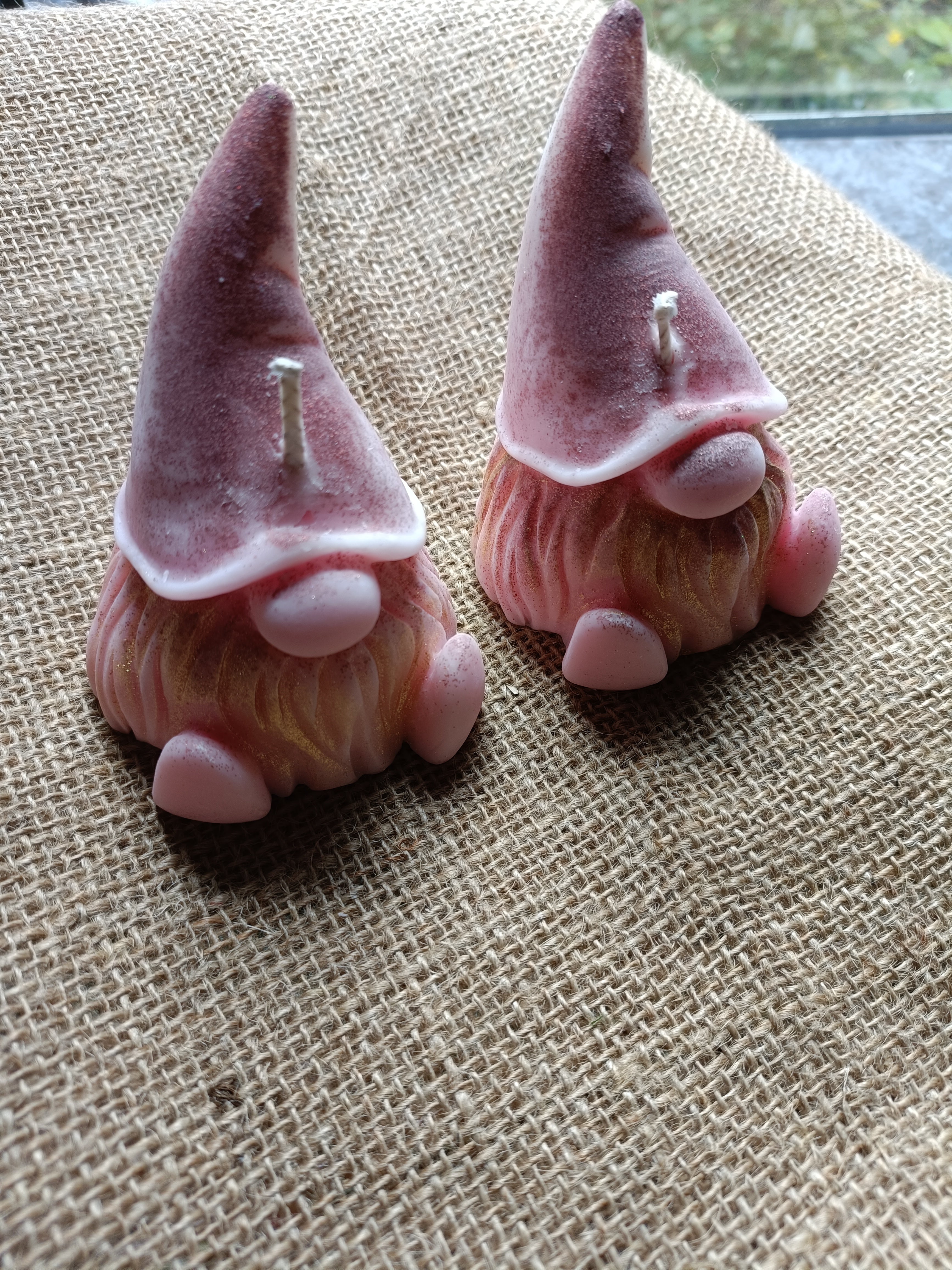Pair of Soft Cream scented Gonks