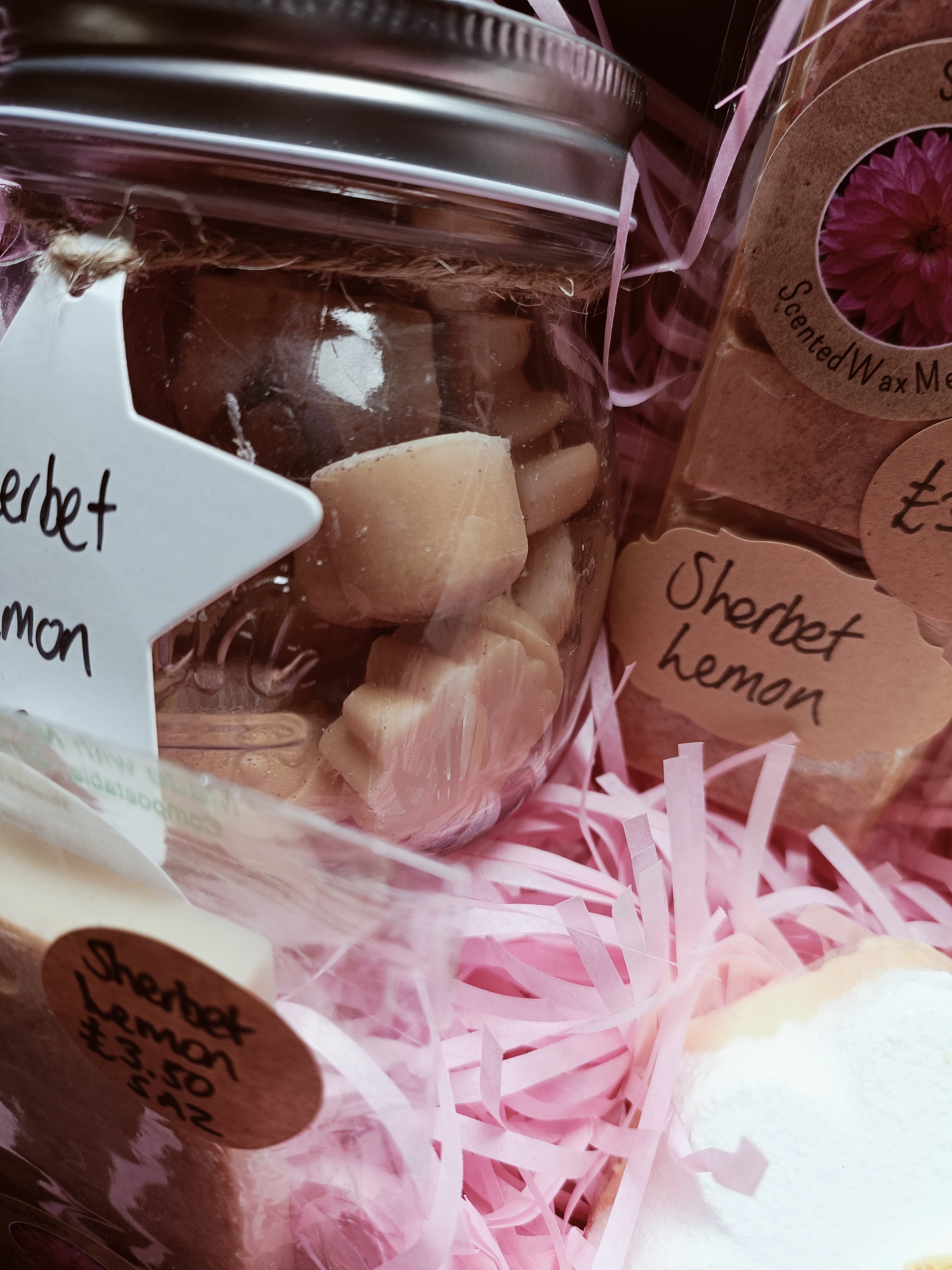 Sherbet Lemon Hamper Box