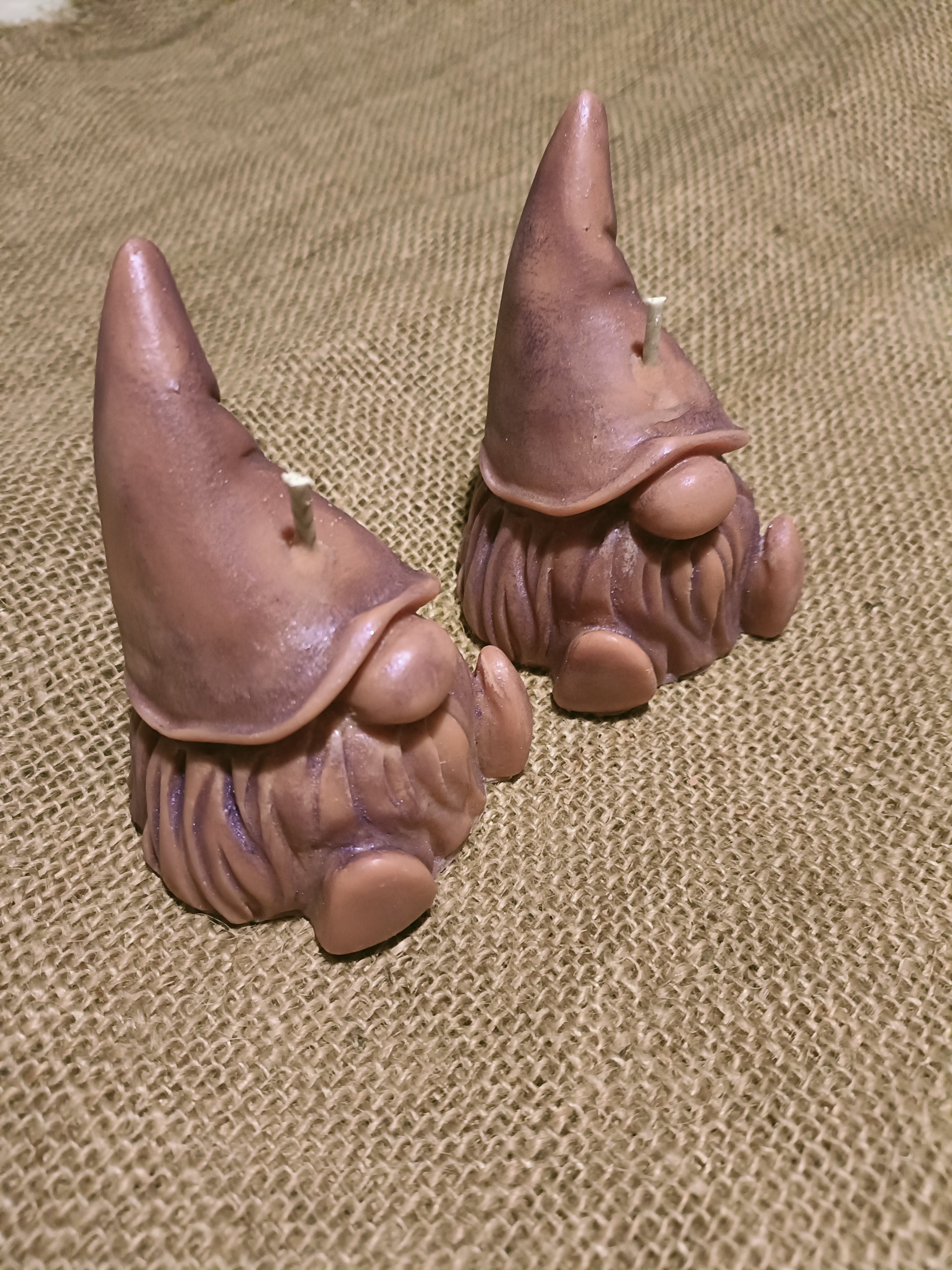 Pair of Pumpkin Spice Gonk Candles