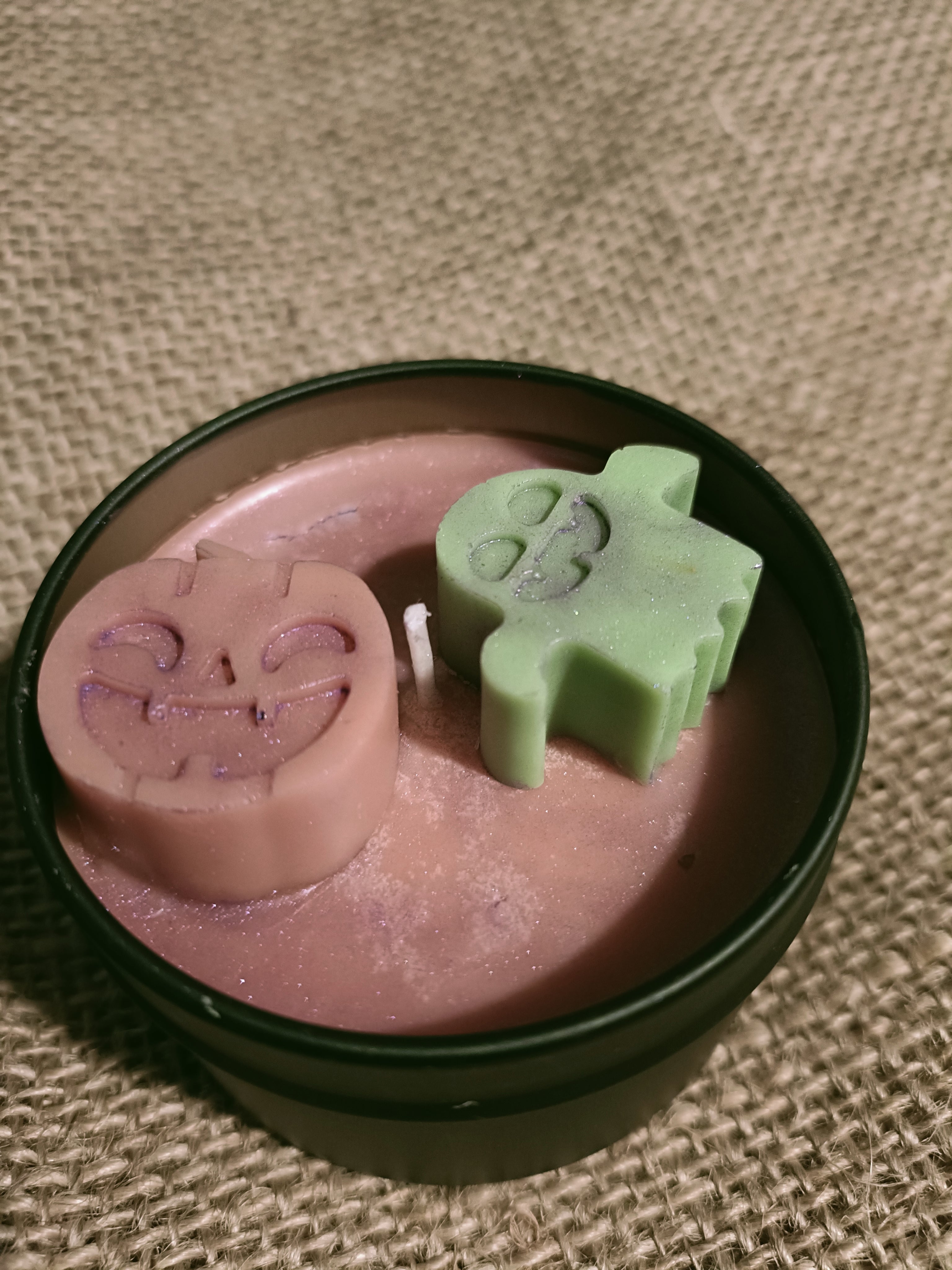Pumpkin Spice Halloween Small Candle