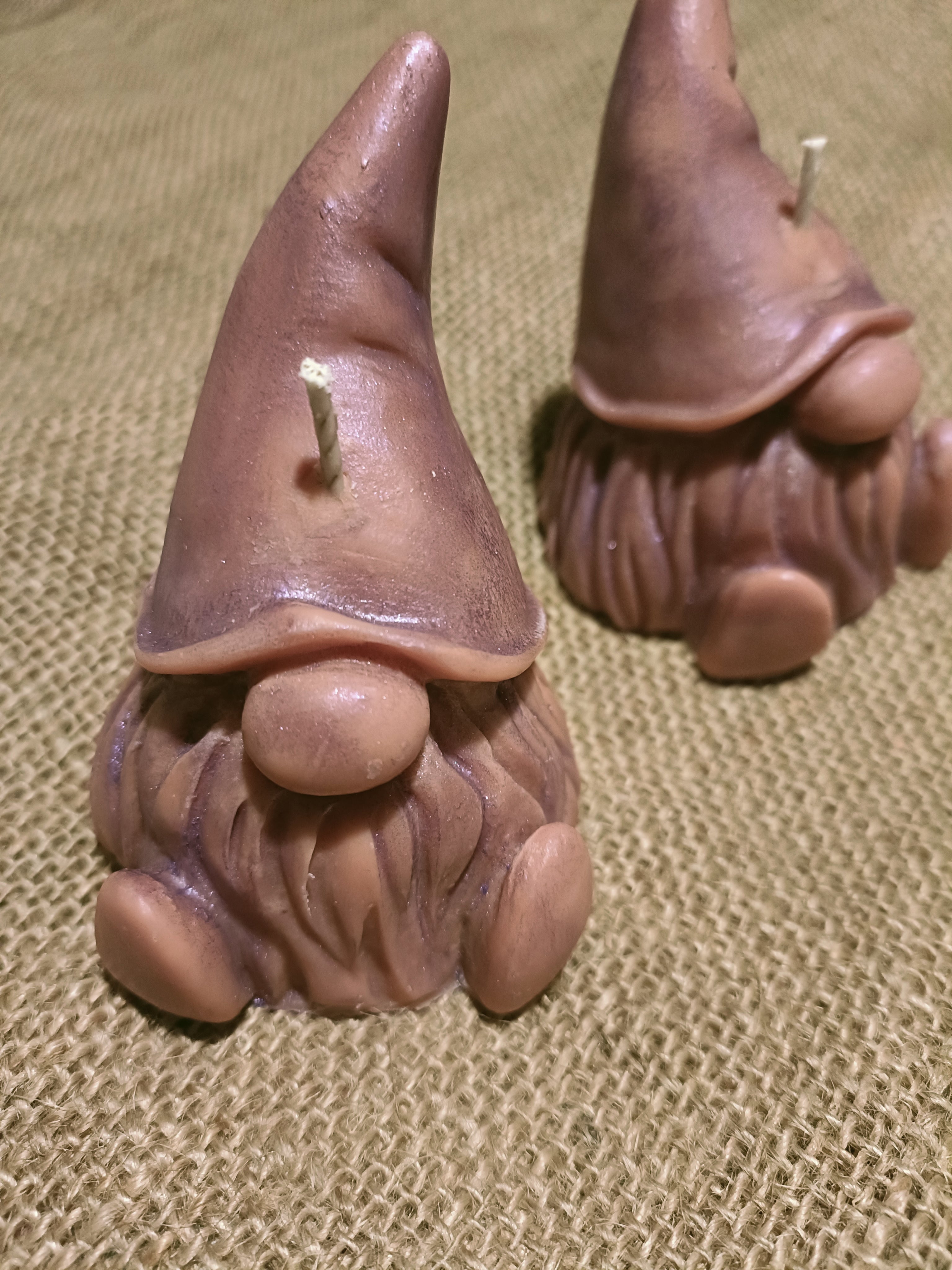 Pair of Pumpkin Spice Gonk Candles