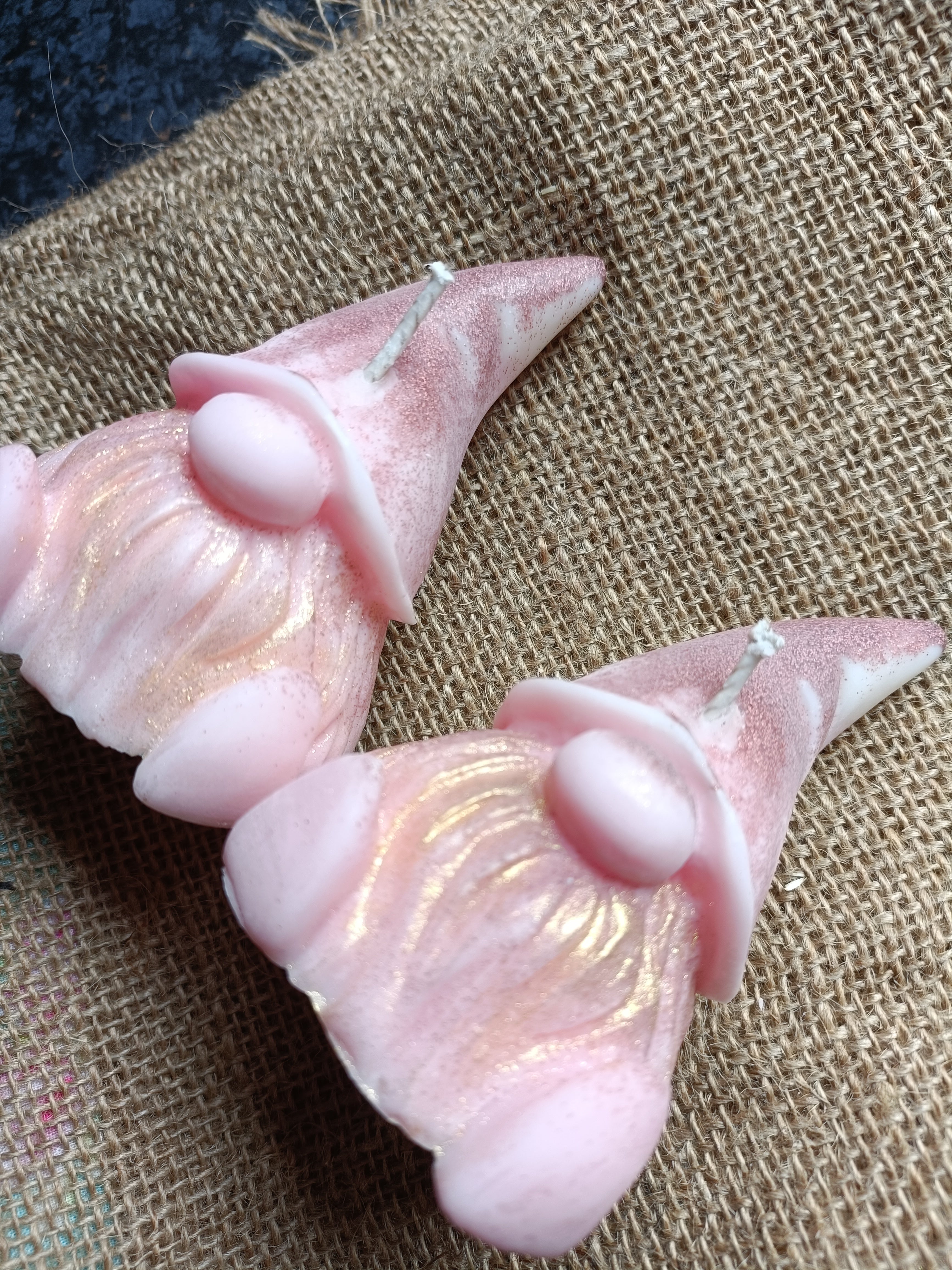 Pair of Soft Cream scented Gonks