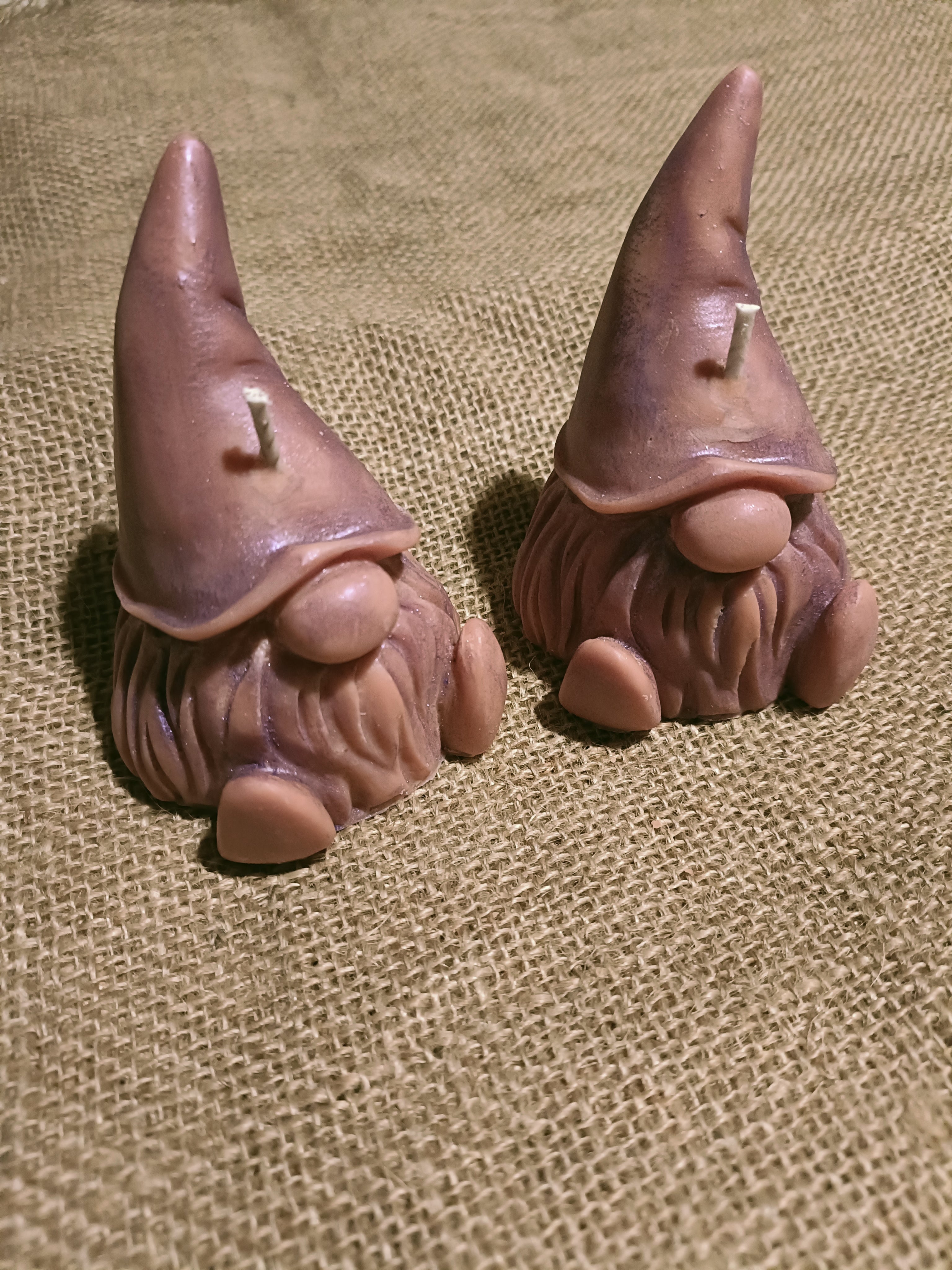 Pair of Pumpkin Spice Gonk Candles