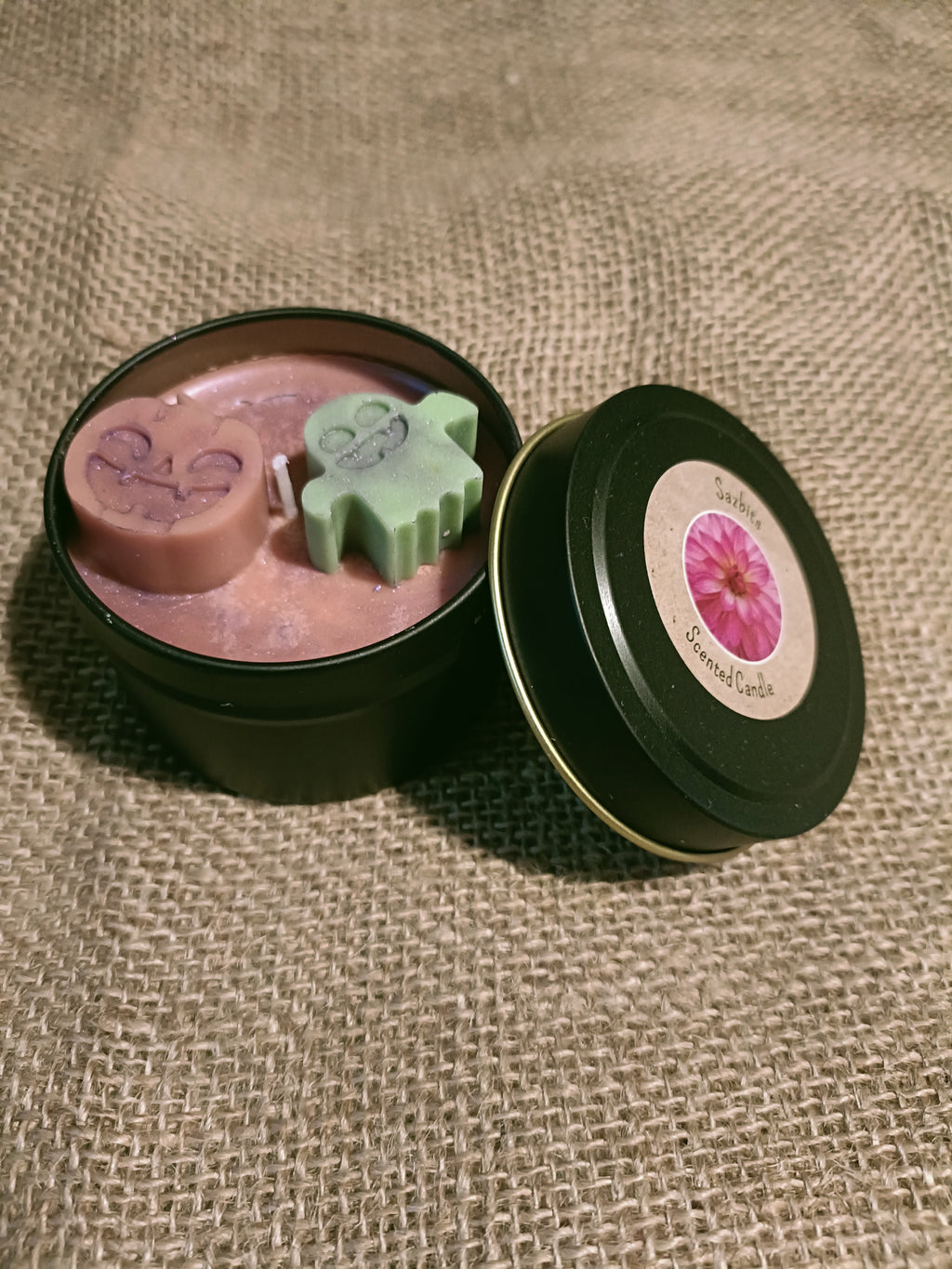 Pumpkin Spice Halloween Small Candle